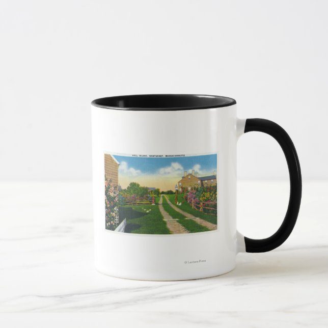 Mug Vue pittoresque sur l'île de Gull (Droite)