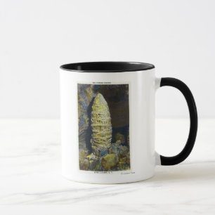 Mug Vue rapprochée de la pagode chinoise
