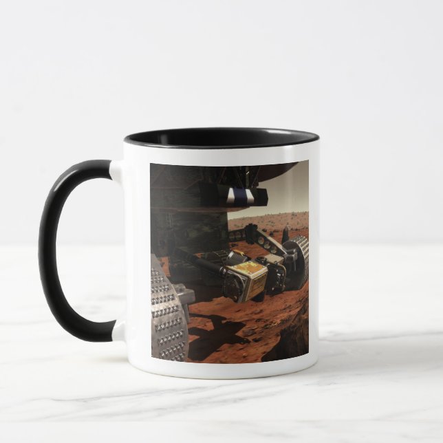 Mug Vue rapprochée du bras sur Mars de la NASA (Gauche)