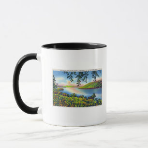 Mug Vue routière d'état de Bluff Point