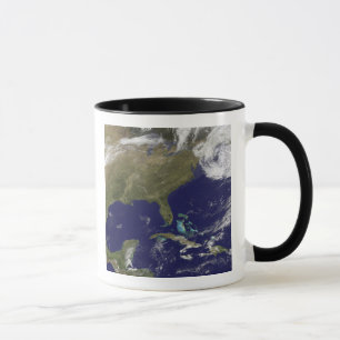 Mug Vue satellite de la côte Est des États-Unis