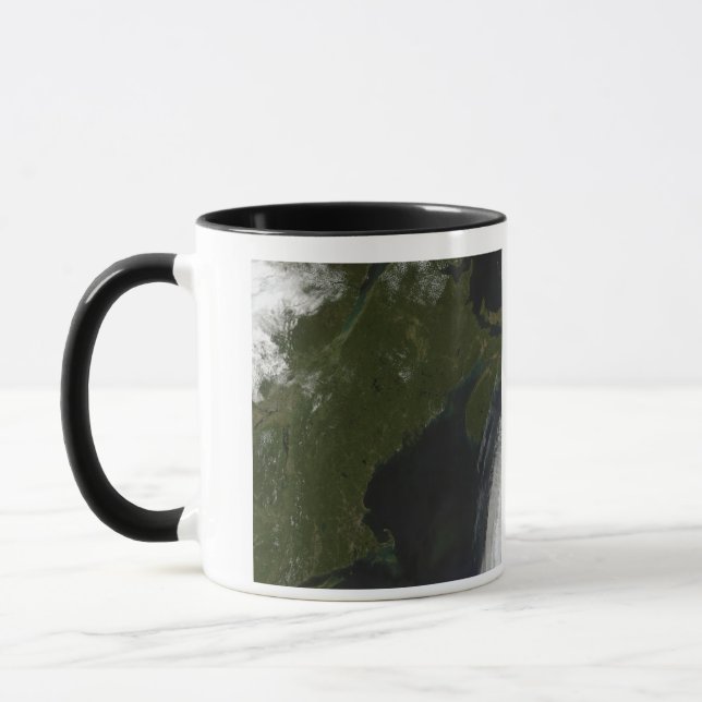 Mug Vue satellite de la Nouvelle-Angleterre (Gauche)