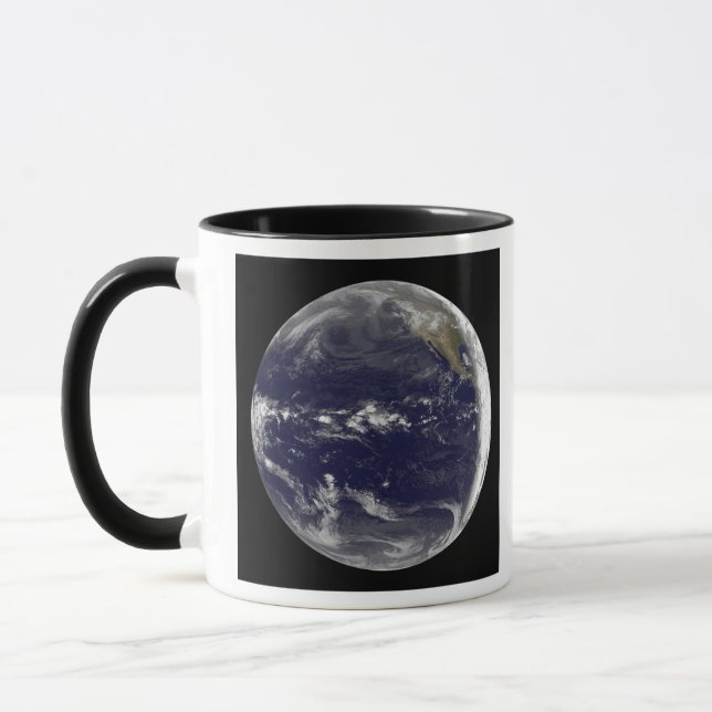 Mug Vue satellite de la Terre (Gauche)