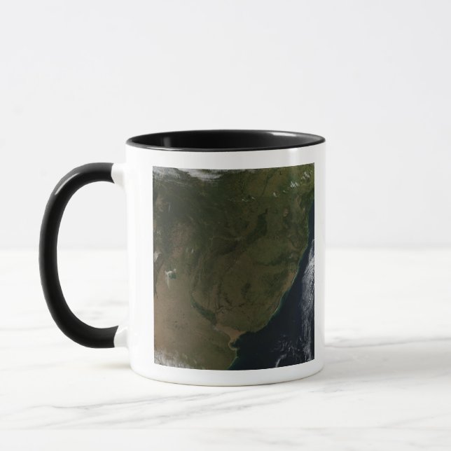 Mug Vue satellite de l'Amérique du Sud (Gauche)