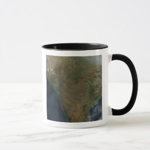 Mug Vue satellite de l'Inde centrale
