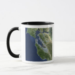Mug Vue satellite de San Francisco, Californie