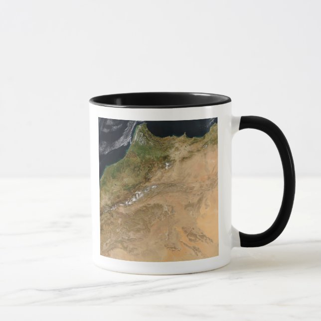 Mug Vue satellite du Maroc (Droite)