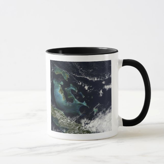 Mug Vue satellite sur les îles Bahama (Droite)