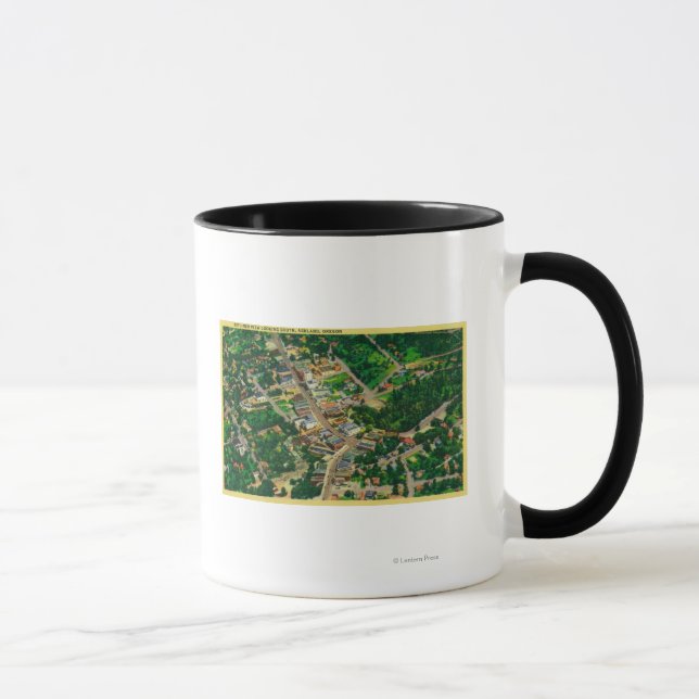 Mug Vue Skyliner en direction sud sur Ashland, OR (Droite)