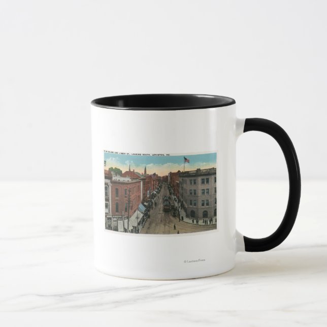 Mug Vue sud de l'Union Carré et rue Lisbonne (Droite)