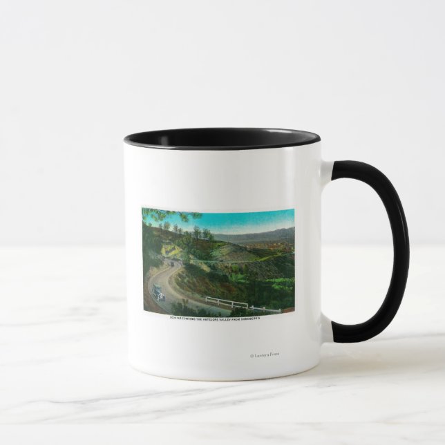 Mug Vue sur Antelope Valley depuis Sandberg's (Droite)
