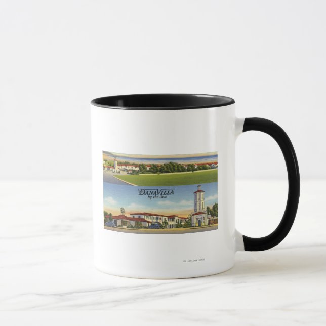 Mug Vue sur Dana Villa en bord de mer (Droite)
