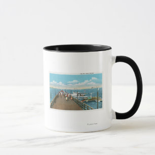 Mug Vue sur la jetée de Salem Willows