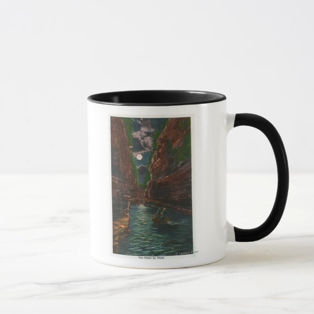 Mug Vue sur la lune de la lume (Droite)