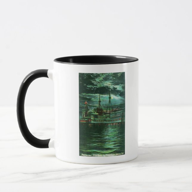 Mug Vue sur la lune du restaurant Ship Hotel (Gauche)