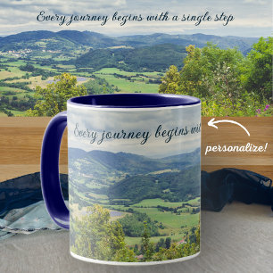 Mug Vue sur la montagne paisible