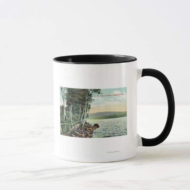 Mug Vue sur la rive du lac (Droite)