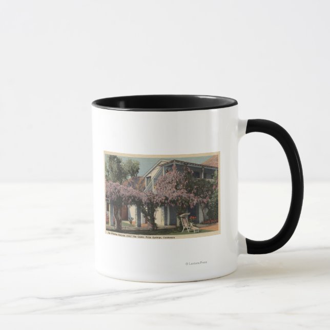 Mug Vue sur la Wisteria Pergola, Oasis Hotel (Droite)