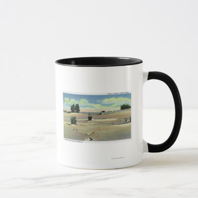 Mug Vue sur le désert du Maine (Droite)