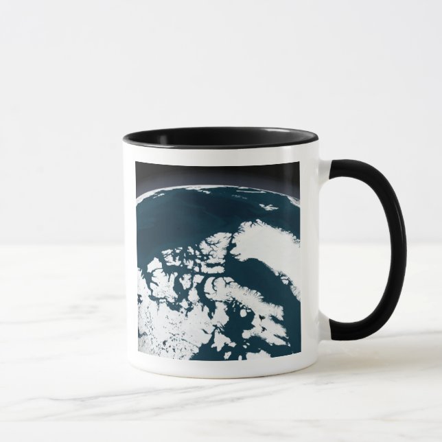 Mug Vue sur le Groenland et l'océan Arctique (Droite)
