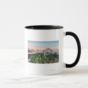 Mug Vue sur le jardin japonais de thé