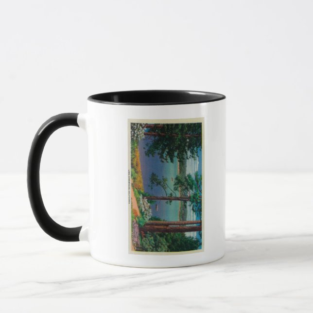 Mug Vue sur le lac ArrowheadLac Arrowhead, CA (Gauche)