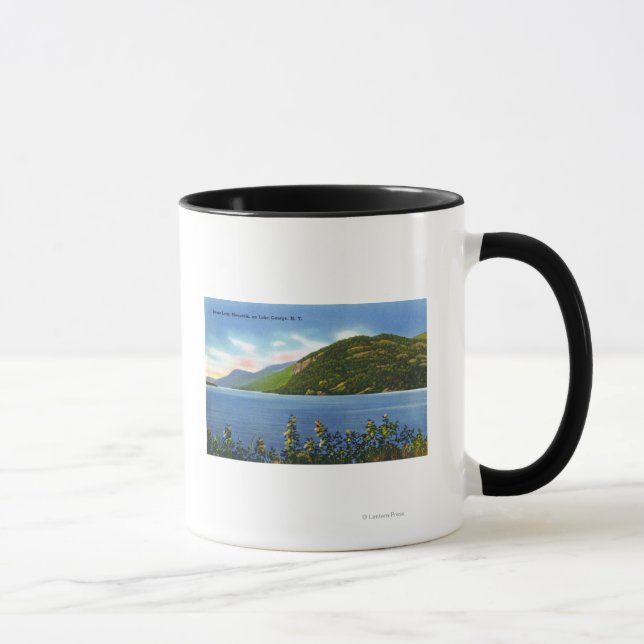 Mug Vue sur le lac de Deers Leap Mountain (Droite)