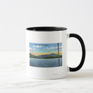 Mug Vue sur le lac depuis Whiteface Inn Dock