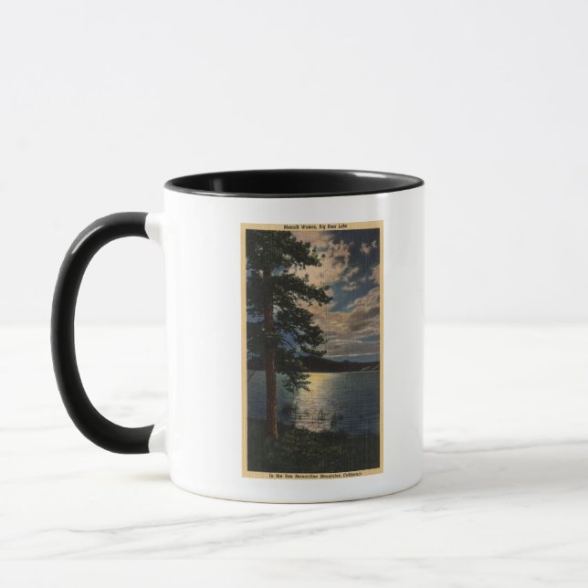 Mug Vue sur le lac sur la Lune (Gauche)