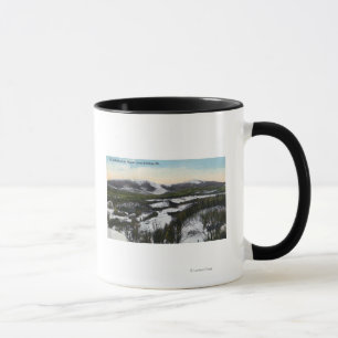Mug Vue sur le mont Saddleback en hiver