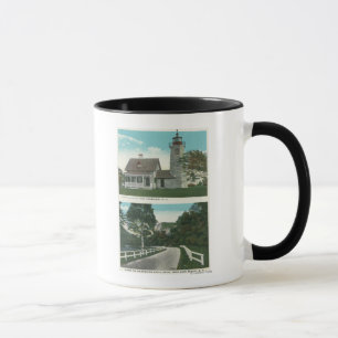 Mug Vue sur le phare du lac Champlain