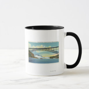 Mug Vue sur le pont Falls View avant l'effondrement