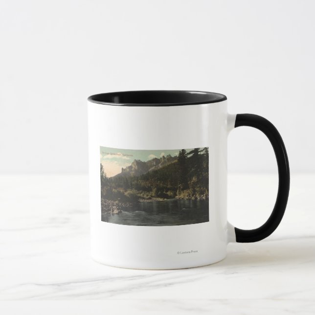 Mug Vue sur le rocher du château, les rochers du châte (Droite)