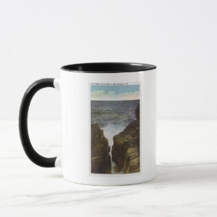 Mug Vue sur les falaises de Bald Head, la gorge