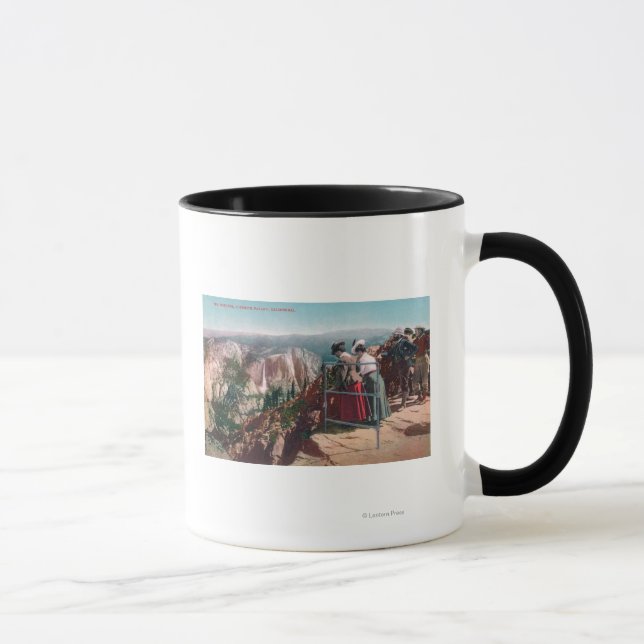 Mug Vue sur les fissures et la vallée de Yosemite (Droite)