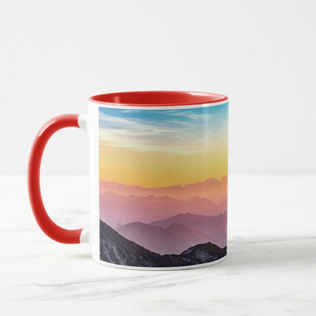 Mug vue sur les montagnes (Gauche)