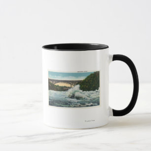 Mug Vue sur Whirlpool Rapids Bridge et Whirlpool