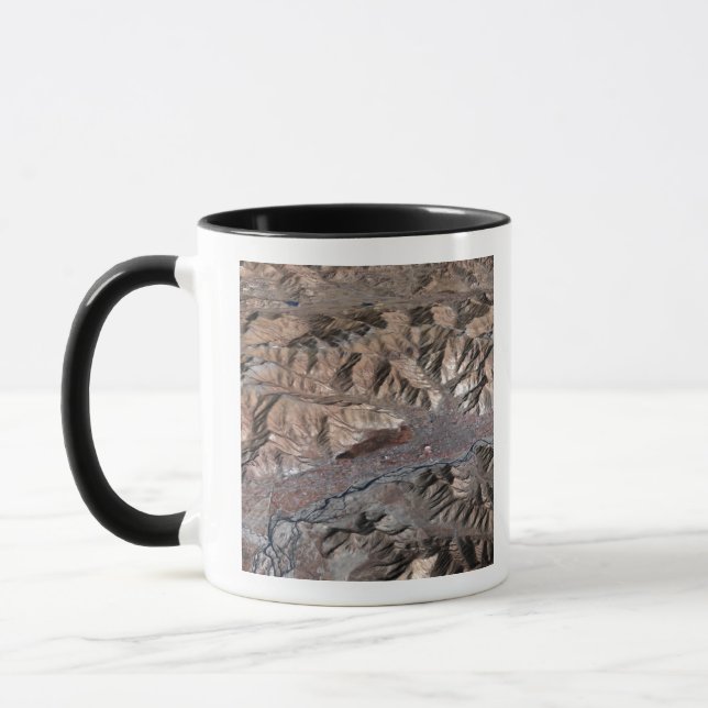 Mug Vue tridimensionnelle du paysage (Gauche)