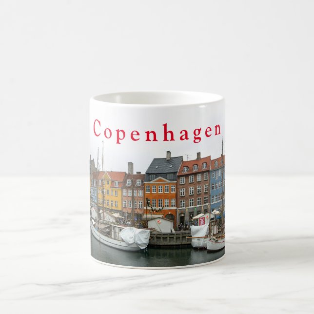 Mug Vues de Copenhague. Nyhavn. P. 4. (Centre)