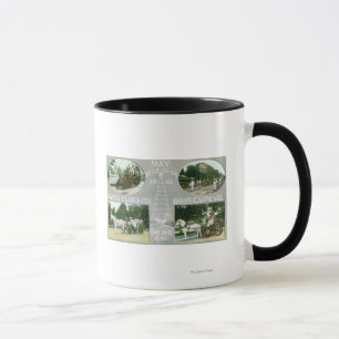 Mug Vues pittoresques du Rose Père Noël Clara Co