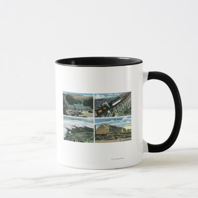Mug Vues pittoresques du voyage vers le sommet (Droite)