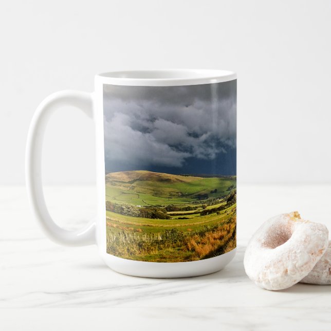 MUG VUES RURALES WALES (Avec donut)