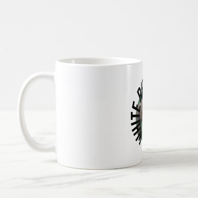 Mug W est pour White Rhino Keeper (Gauche)