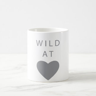 Mug W I L D au gris de coeur