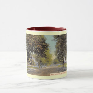 Mug W. Main St., Freehold, New Jersey Style Vintage