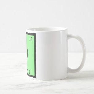Mug W - Tableau périodique de chimie de sports de