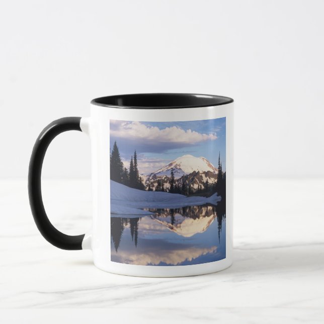 Mug WA, Mt Rainier NP, Mt Rainier et nuages (Gauche)