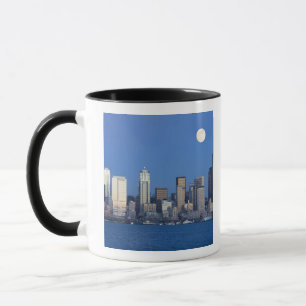 Mug WA, Seattle, ligne d'horizon de Seattle et Elliott