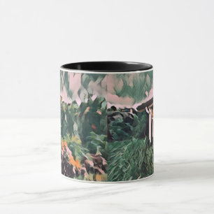 Mug  Wa-Wo Wave NFT Art - RÉFLEXIONS SUR MA FENÊTRE 32