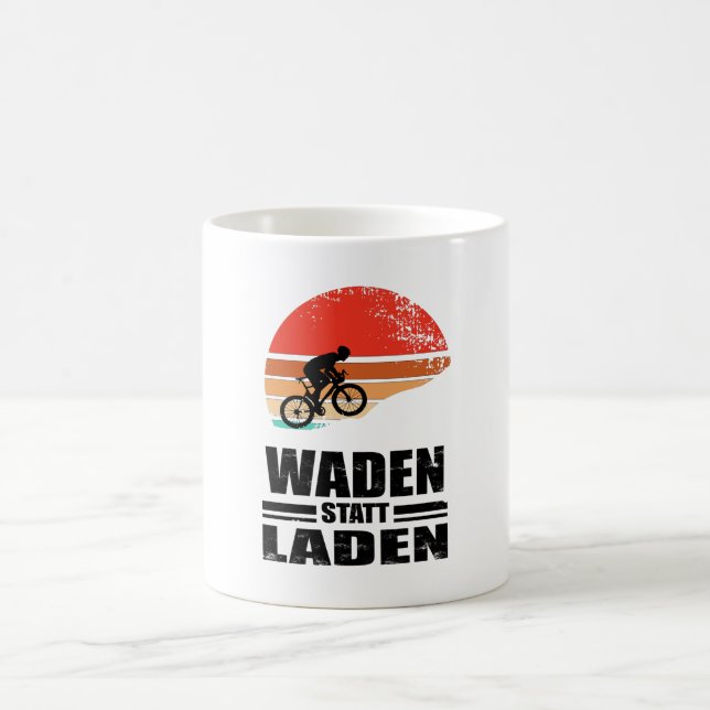 Mug Waden au lieu de Laden - vélo BMX  (Centre)